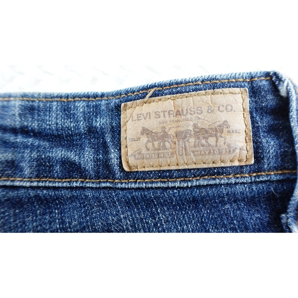 Levi's The Original Jeans Women's 6M Blue Denim Stretch Mid Rise Skinny Leg - Picture 8 of 15